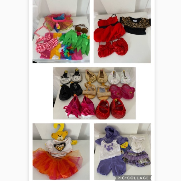 Build-A-Bear Other - Build A Bear BAB Clothes Shoes Outfits